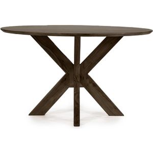 Eettafel Nikki 130x76 - bruin