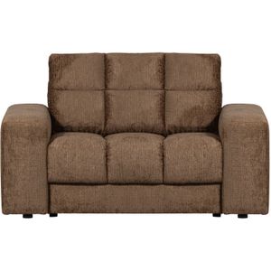 SECOND DATE LOVESEAT STRUCTURE VELVET BRASS