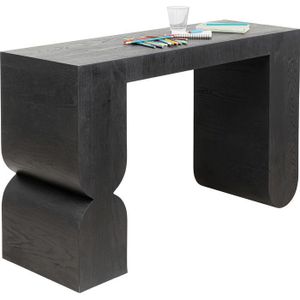 Sidetable Curve Black 120x76cm