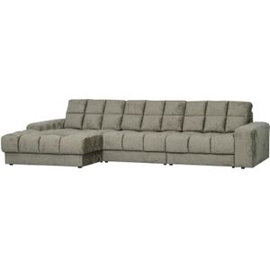 SECOND DATE CHAISE LONGUE LINKS STRUCTURE VELVET FROST