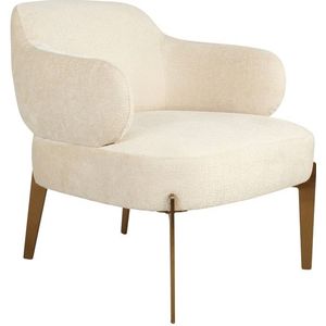 Fauteuil Venus white chenille (Bergen 900 white chenille)