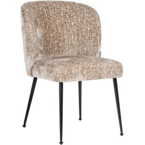 Chair Fallon Shitake Island / zwart (Shitake Island 124)