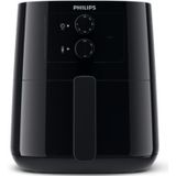 Philips Essential Rapid Air-technologie, 0,8 kg, 4,1 l, zwarte Airfryer