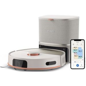 Philips Zuig- en dweilrobot HomeRun 5000-serie - Robotstofzuiger met dweilfunctie - XU5100/20