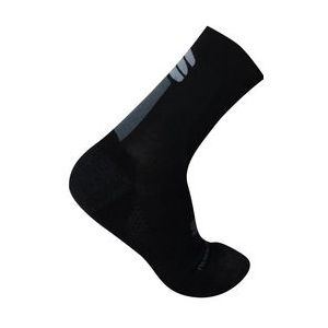 Fietssok Sportful Unisex Merino Wool 18 Sock Black Antharcite-Schoenmaat 44 - 46