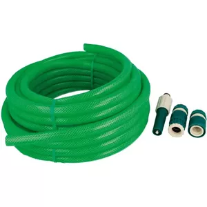 Uittrekbare tuinslang, 15 m, tuinslang met 10 functies, pistool, slang met 3/4 inch en 1/2 inch, accessoires van zinklegering, flexibel voor het bewateren van tuinbouwplanten