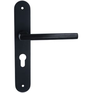 Deurklink Redhill op schild PC55 zwart