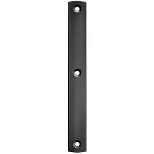 AXA veiligheidsschild Curve Plus smal binnen blind aluminium zwart