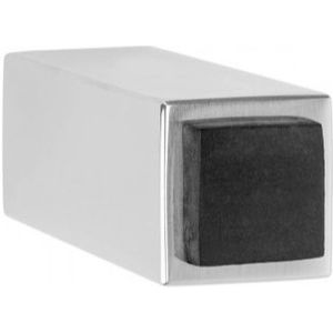 Deurstop SQUARE LSQ25 60MM rvs gepolijst