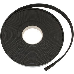 AMIG zelfklevende tochtstrip 10meter 20x5mm zwart