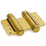 Bommer - Dubbelwerkend Scharnier - Vermessingd - 150 mm