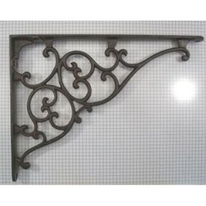 Plankdrager rustiek ijzer geroest 205 x 275 mm