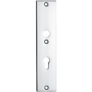 SKG3 rechthoekig schild PC72 binnen glans chroom