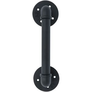 Schuifdeurgreep Robuust zwart 300 mm