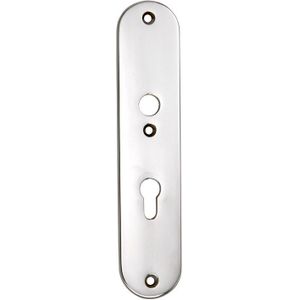 SKG3 ovaal schild PC72 binnen glans nikkel