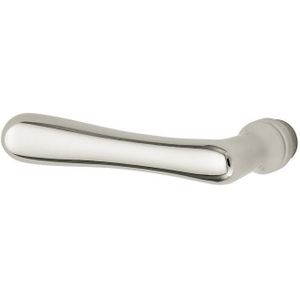 Enkele deurklink Linea links glans nikkel