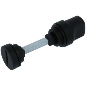 Intersteel wc-olive los 5mm mat zwart