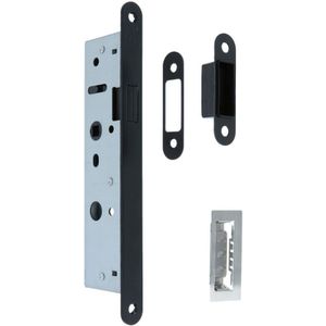 Magneet smal loopslot Met zwarte Ronde voorplaat