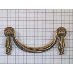 Ladetrekker Louis XVI messing antiek