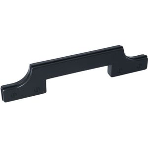 Greep smal 176 x 38 x 128 mm zwart
