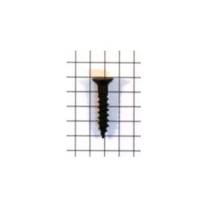 200 stuks Platkopschroef 4,0 x 20 ijzer zwart