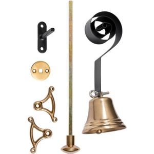 Trekbelset Holland compleet messing antiek