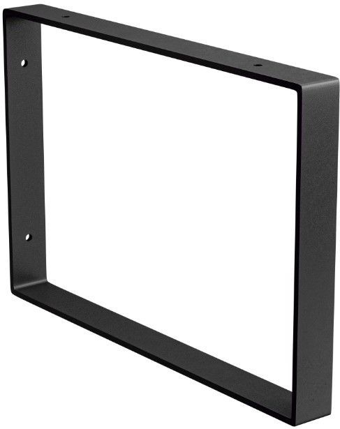 Plankhouder - Zwart - Staal - 211 x 311 x 30 mm