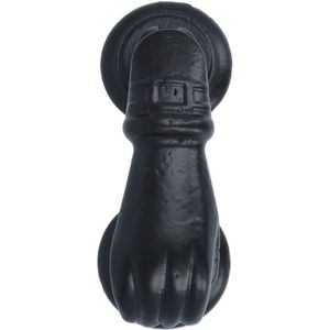 Deurklopper Mod. 4 staal zwart