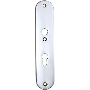 SKG3 ovaal schild PC55 binnen glans chroom