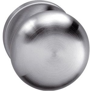 Intersteel knop paddestoel vast op rozet 10mm rvs
