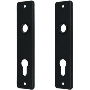 Ami kortschild PC72 aluminium zwart