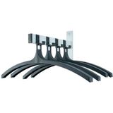 Wandgarderobe - 4 Nylon Haken - Kledinghangers - 50 mm Breedte - 320 mm Diepte - 200 mm Hoogte