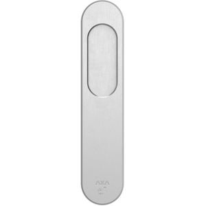 AXA hefschuifbeslag Oval buitenkom aluminium SKG3