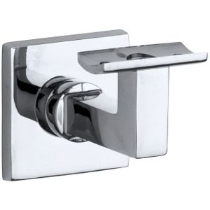 Artitec - Bauhaus - Leuninghouder - Zilver - Messing - Glans Chroom