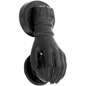 Deurklopper Hand ijzer zwart
