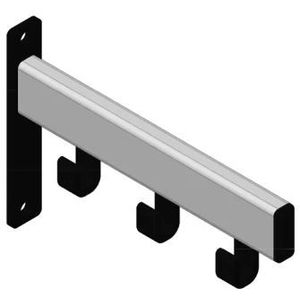 Pro-Line wandgarderobe 3 hangers