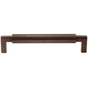 Meubelgreep Bauhaus 160 mm messing antiek brons