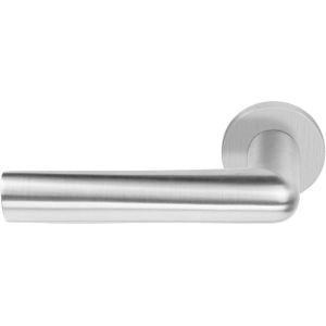 Enkele deurklink links PIET BOON INC PBI102-G mat rvs