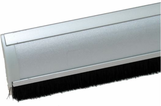 Door-line - Tochtstrip - Zilvergrijs - Aluminium/Nylon - 950 mm