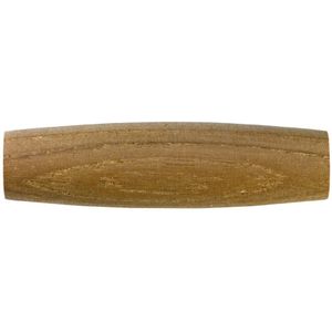 Inzetstuk teak 75mm tbv deurklink Ton