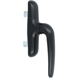 Raamgreep - Aluminium - Zwart - Rechter Variant