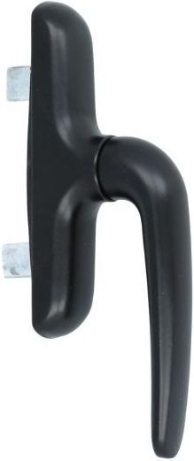 Raamgreep - Aluminium - Zwart - Rechter Variant