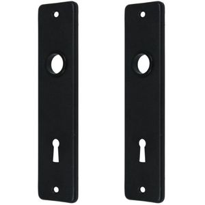 Ami kortschild SL72 aluminium zwart