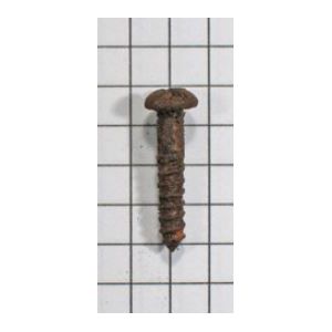 200 x bolkopschroef 3,5 x 20 ijzer geroest