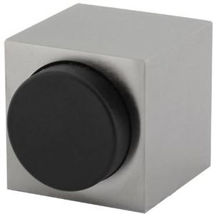 Olivari - Cubo - Deurstop - Vierkant - RVS Mat Titaan PVD