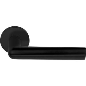 Enkele deurklink rechts PIET BOON INC PBI100-G PVD mat zwart