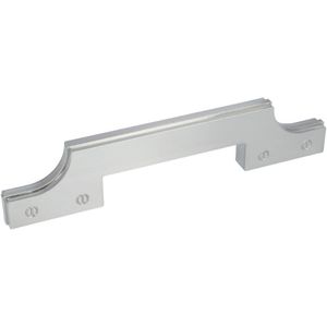 Greep smal 176 x 38 x 128 mm mat nikkel
