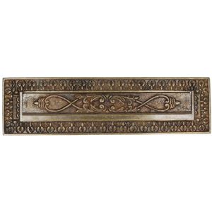 Brievenbus brons antiek