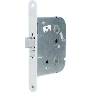 Nemef toilet-badkamer slot 1444-55mm met staal gelakte voorplaat