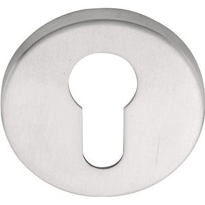Cilinderplaatje BASICS LBY50 6 mm PVD mat rvs